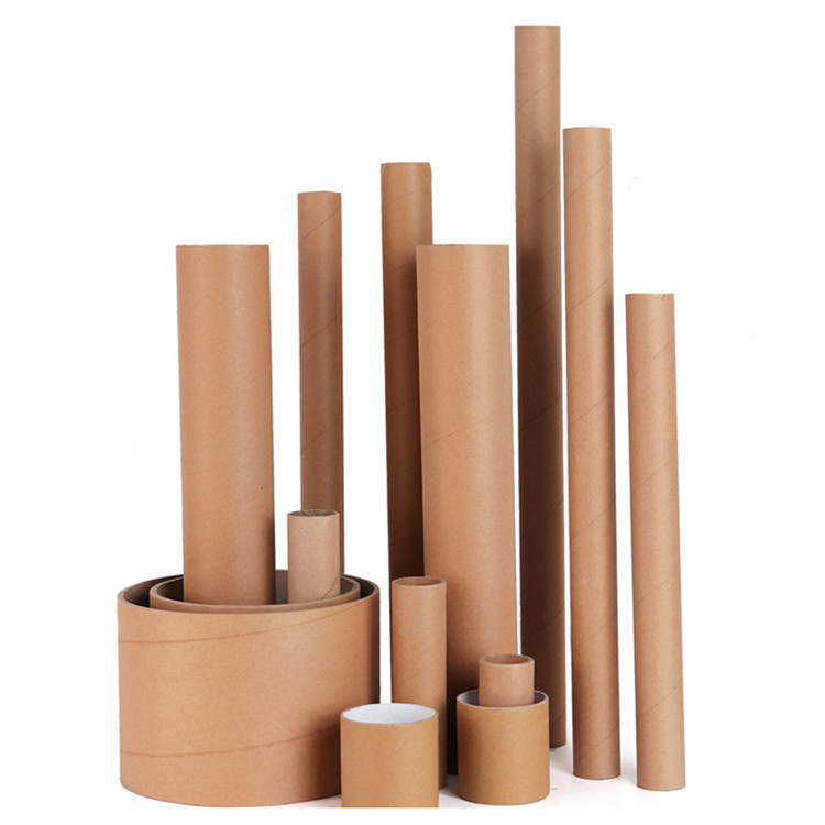 Storing paper tubes and methods of improving the strength of paper tubes